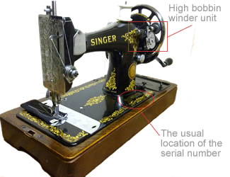 Singer Sewing Machines Serial Numbers